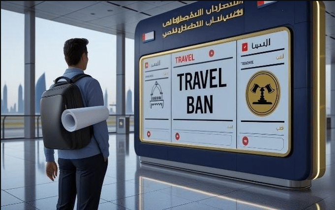 travel ban in rental dispute UAE legal process
